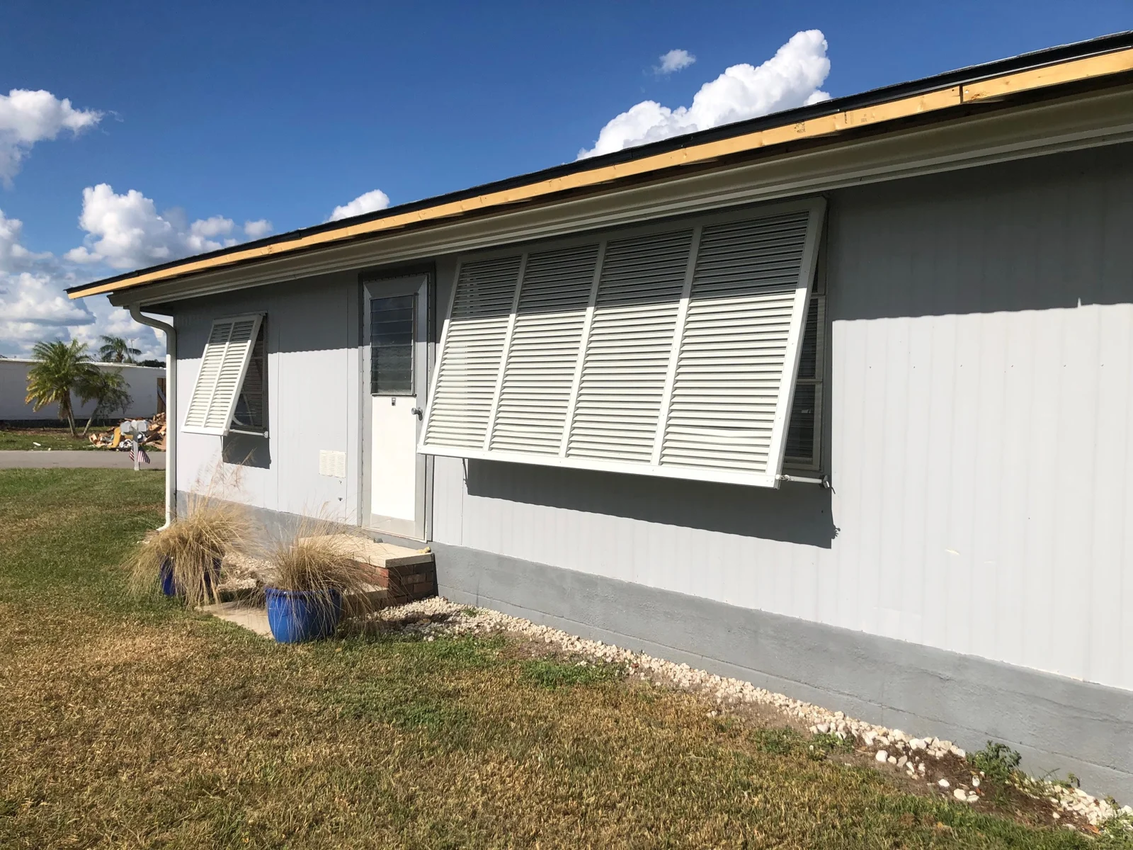 The home before its exterior update
